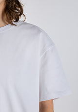 W Essential Tee white Closeup2