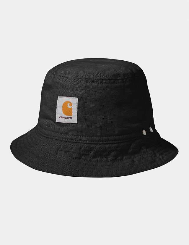 Walter Bucket Hat blackrinsed Vorderansicht