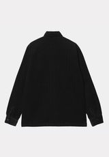 Whitsome Shirt Jac black Rueckenansicht