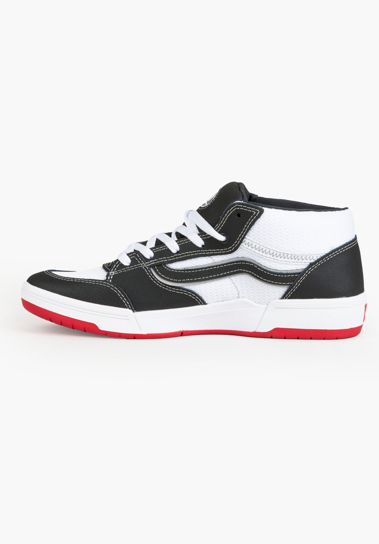 Zahba Mid black-white-red Oberansicht