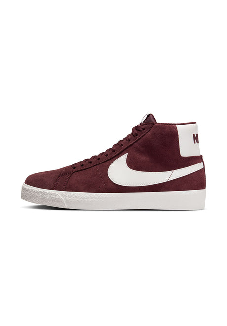 Zoom Blazer Mid burgundycrush-summitwhite Rueckenansicht