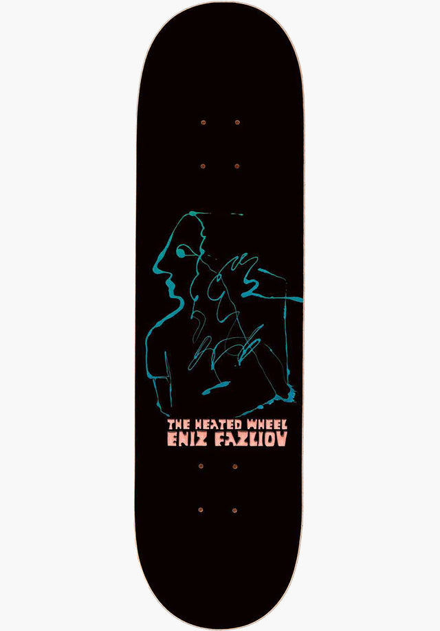 Eniz Fazliov Pro Model black-turquoise Vorderansicht