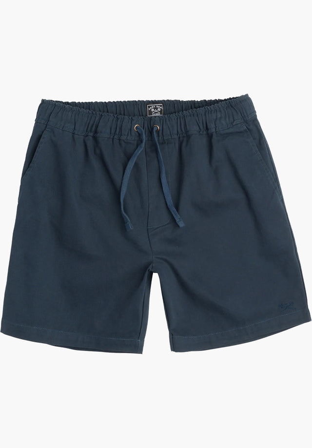 Go-To Twill Short navy Vorderansicht