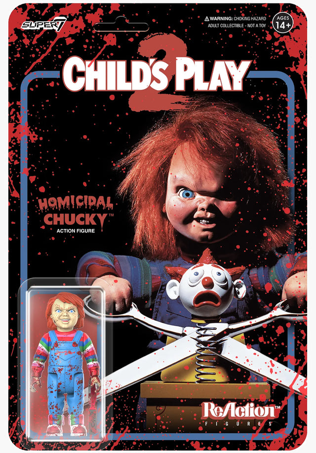 Child's Play ReAction Figures Wave 2 - Homicidal Chucky multicolored Vorderansicht