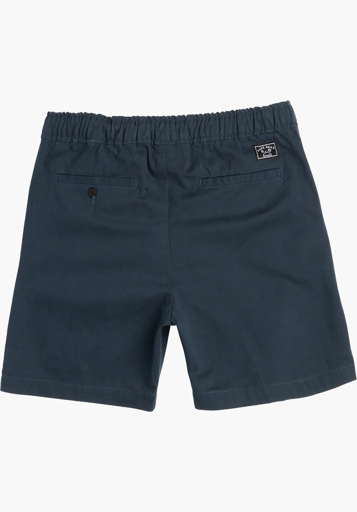 Go-To Twill Short navy Rückenansicht