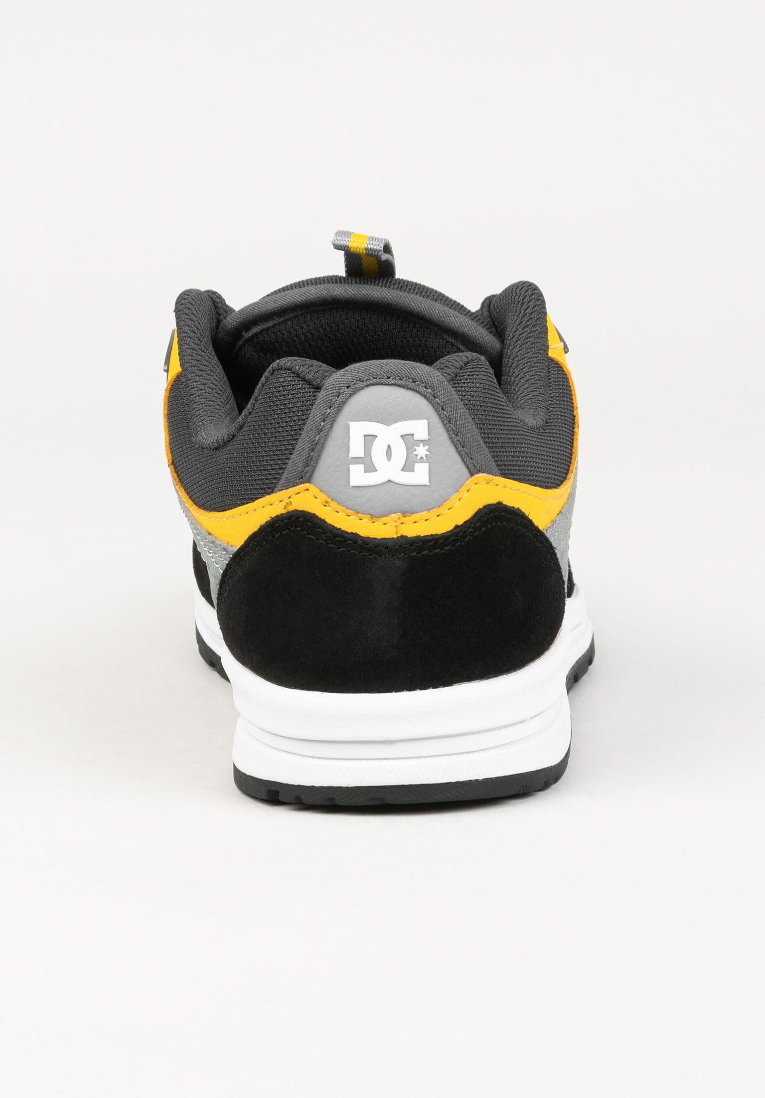 Kalis Lite DC Shoes Schuhe Jungs in black grey yellow fur c TITUS