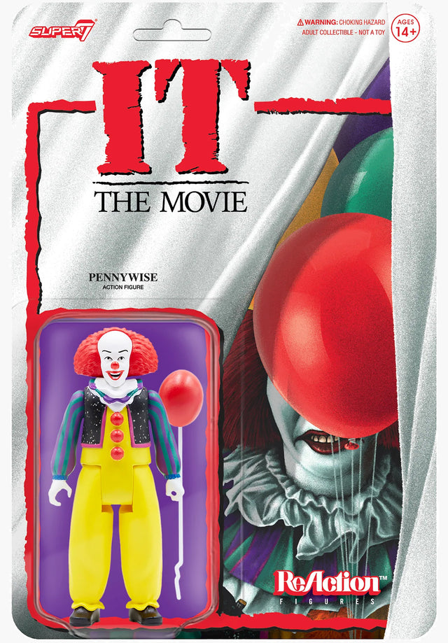 IT ReAction Figure - Pennywise (Clown) multicolored Vorderansicht