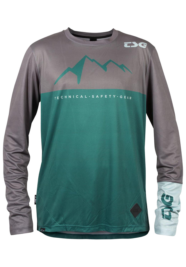 Explorer Jersey forest green Vorderansicht