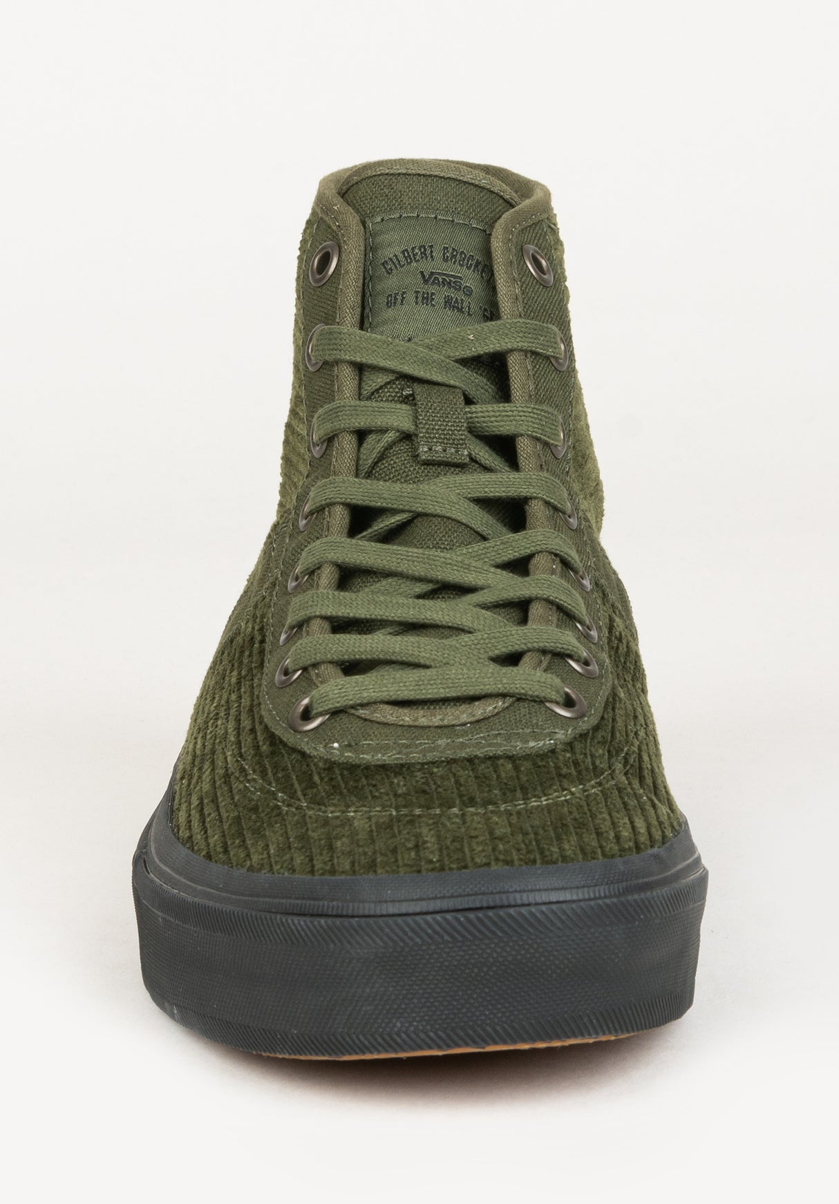 Crockett High Decon Cord corduroy-olive-black Rückenansicht