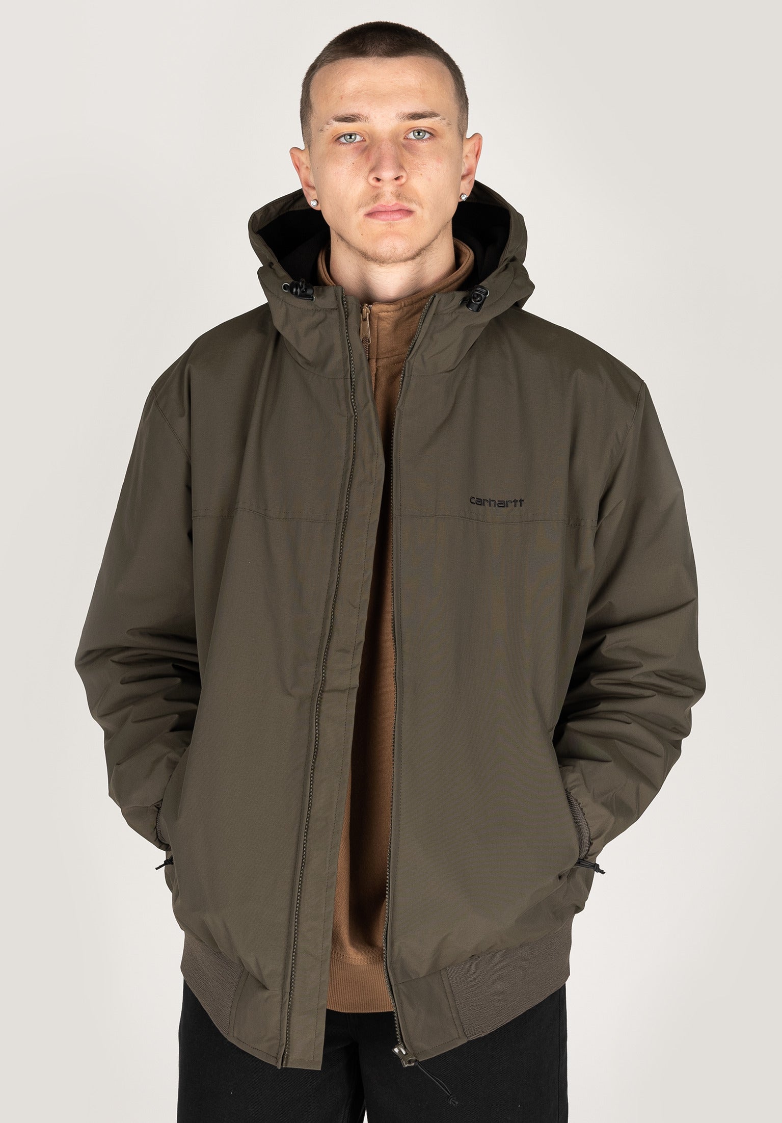 Hooded 2025 jacket carhartt