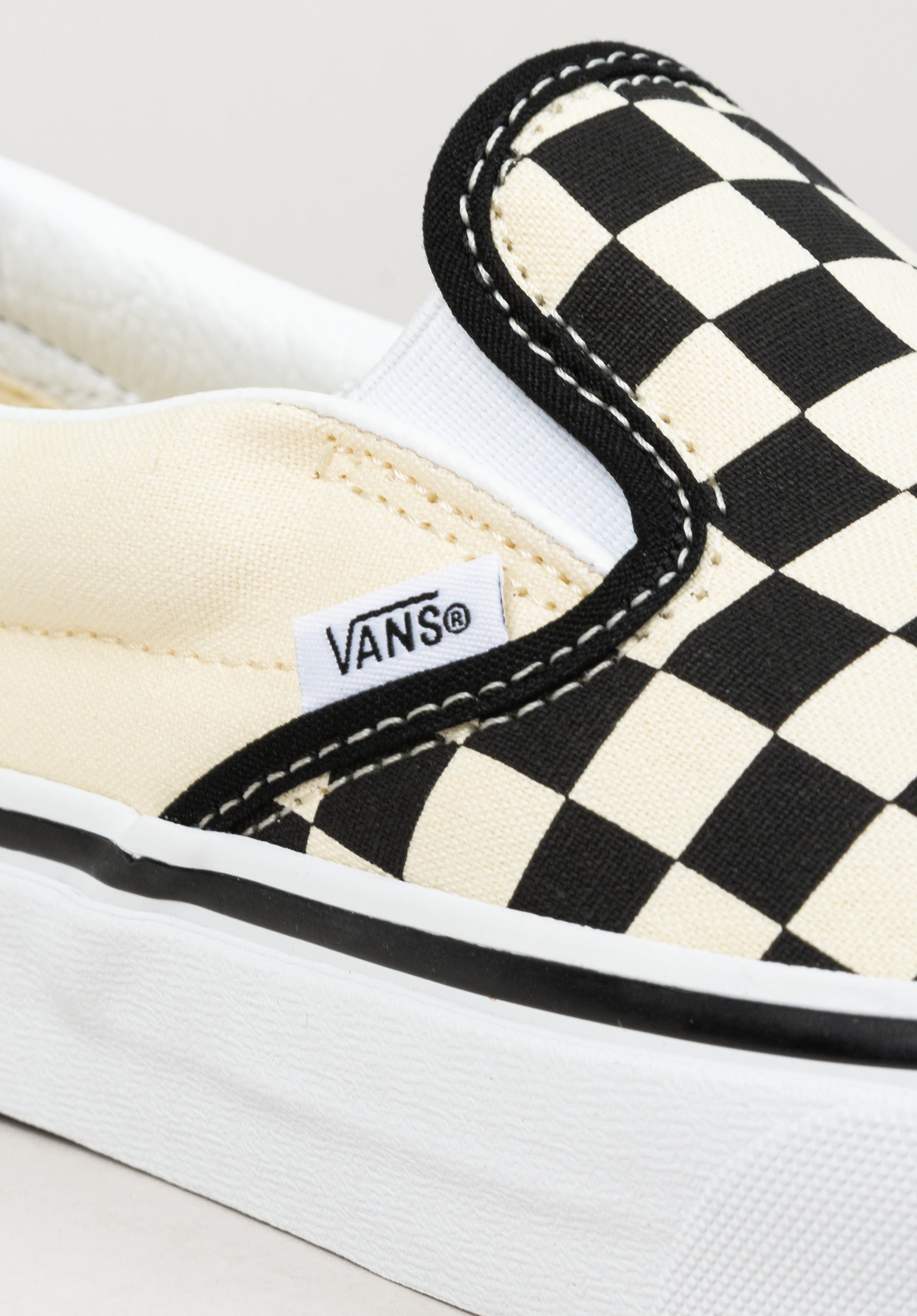 Vans mix checkerboard outlet slip on