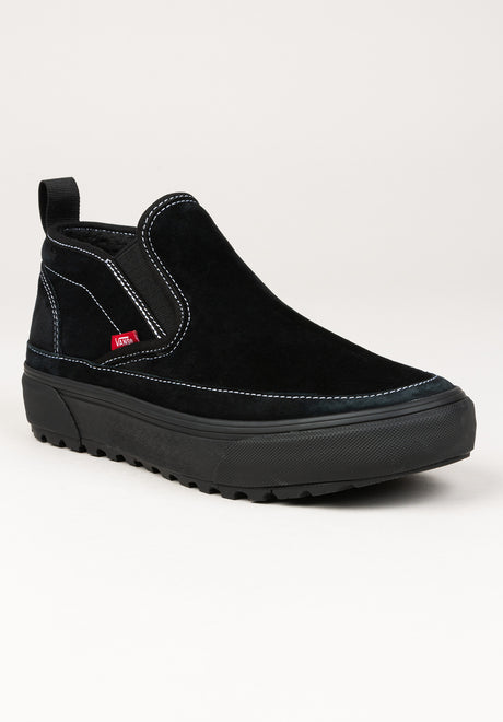 Mid Slip MTE black-black-suede Vorderansicht